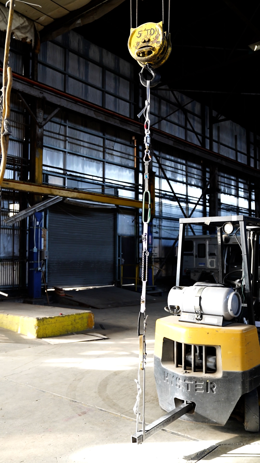 Strength testing a chain of different dog collars, breaking them one-by-one until only one was left